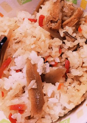 給食のにんじんごはん-レシピのメイン写真
