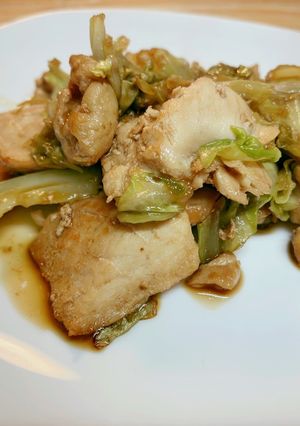 *鶏肉の生姜酢醤油*-レシピのメイン写真