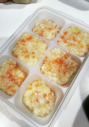 離乳食中期〜 ささみとさつまいも粥-レシピのメイン写真