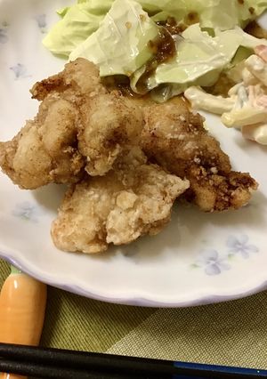 お酢で柔らかジューシーな鶏もも肉唐揚げ-レシピのメイン写真