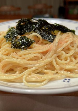 濃厚明太子クリームパスタ-レシピのメイン写真