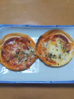 簡単、餃子の皮ピザ②-レシピのメイン写真