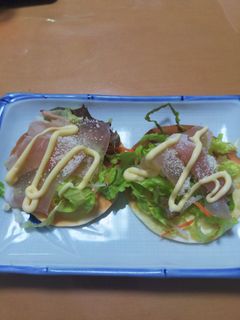 簡単、餃子の皮ピザ③-レシピのメイン写真