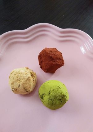 バナナとココアで☆ビターな生チョコ-レシピのメイン写真
