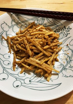 沙茶剣筍（台湾風タケノコの炒め物）-レシピのメイン写真