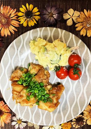 チキンチキン甘酢ネギ-レシピのメイン写真