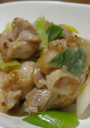 ♪　～白ねぎと鶏モモ肉スタミナ炒め～　♪-レシピのメイン写真