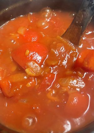 トマトジュースで作るパスタソース/veg-レシピのメイン写真