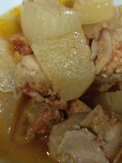 お酢でさっぱりお肉ホロホロ♡ピリ辛鶏大根-レシピのメイン写真