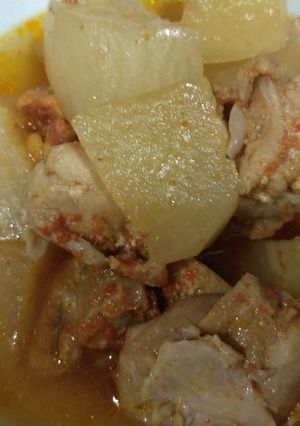 お酢でさっぱりお肉ホロホロ♡ピリ辛鶏大根-レシピのメイン写真