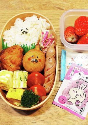 高１！男子弁当！ヒゲおじさん２人　118-レシピのメイン写真