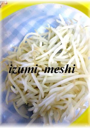 レンジで簡単☆茹でモヤシ-レシピのメイン写真