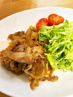 子供もペロリ!しゃぶしゃぶ肉で生姜焼き-レシピのメイン写真