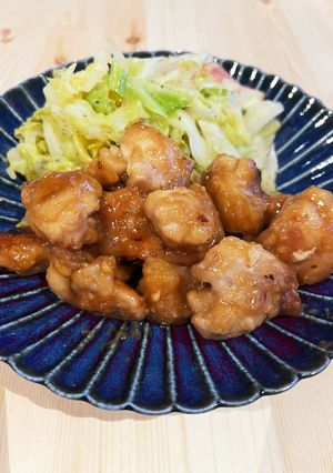 ワンパン！鶏もも肉の特製辛子ポン酢焼き☆-レシピのメイン写真