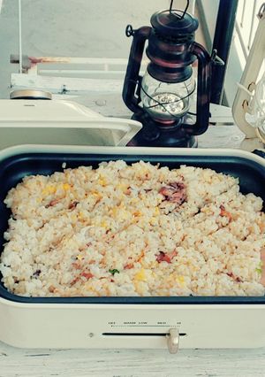 キャンプめしチｬ―ハン-レシピのメイン写真