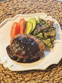 デミグラスソースの絶品ハンバーグ-レシピのメイン写真