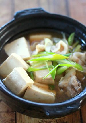 居酒屋風☆肉豆腐-レシピのメイン写真