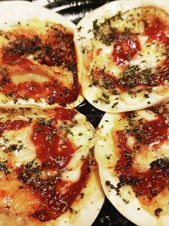 レンジで簡単・餃子の皮ピザ-レシピのメイン写真