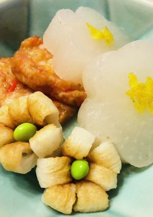 可愛いおでん♡ちくわのお花-レシピのメイン写真