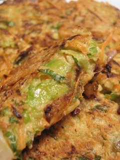 余った野菜をお好み焼きに-レシピのメイン写真