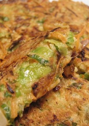 余った野菜をお好み焼きに-レシピのメイン写真