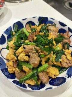 豚ニラ玉(記録用)-レシピのメイン写真