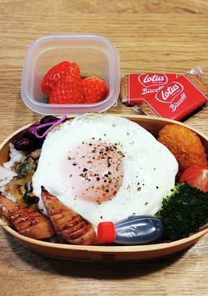 高１！男子弁当！ガパオライス　119-レシピのメイン写真