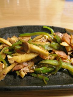 簡単!エリンギとピーマンのソース炒め-レシピのメイン写真