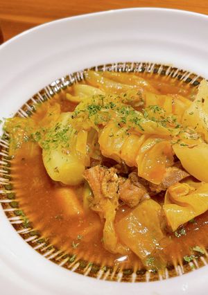 さば缶で簡単!美肌和風カレースープ-レシピのメイン写真