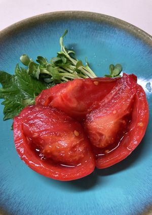 簡単♪切って漬けるだけ!トマトの醤油漬-レシピのメイン写真