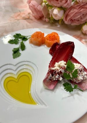 チコリ(アンディーブ)のチーズカナッペ-レシピのメイン写真