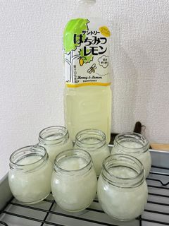 寒天ゼリー レモネード系ドリンクと大根-レシピのメイン写真