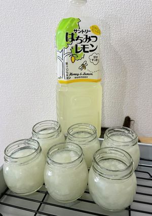 寒天ゼリー レモネード系ドリンクと大根-レシピのメイン写真