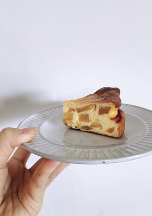 りんごのチーズケーキ-レシピのメイン写真