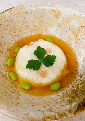 レンジでお手軽に♪海老入りかぶら蒸し-レシピのメイン写真
