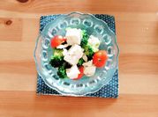 豆腐サラダの写真