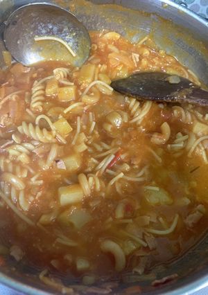 パスタとじゃがいものナポリ風-レシピのメイン写真