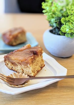 大豆粉ＨＭで作るタルトタタン風-レシピのメイン写真