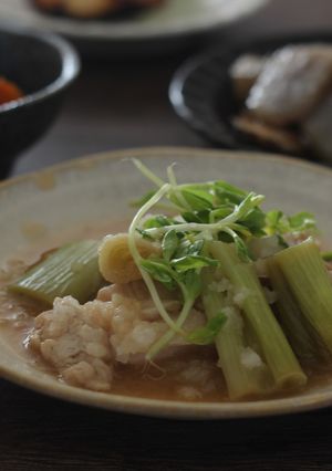 鶏胸肉と長ネギのみぞれポン酢レンジ蒸し-レシピのメイン写真