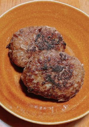 鰹節入りハンバーグ-レシピのメイン写真