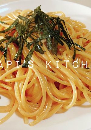 え?!明太パスタ?だよね??-レシピのメイン写真