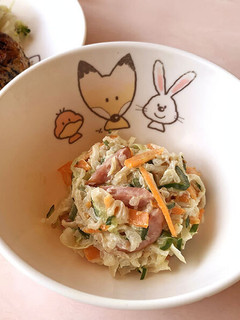 切干大根マヨサラダ/保育園・こども園給食-レシピのメイン写真