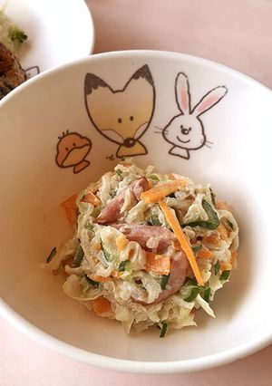 切干大根マヨサラダ／保育園・こども園給食-レシピのメイン写真