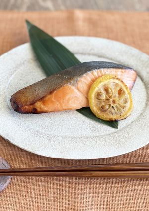 鮭の柚香焼き-レシピのメイン写真