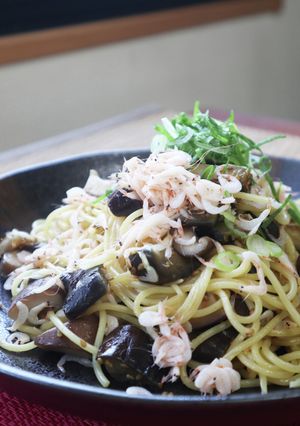 甘いなすの和風パスタ-レシピのメイン写真