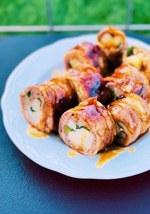 ボリューム満点！豚肉の野菜巻き。-レシピのメイン写真