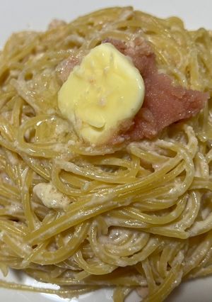 たらこのクリームパスタ-レシピのメイン写真