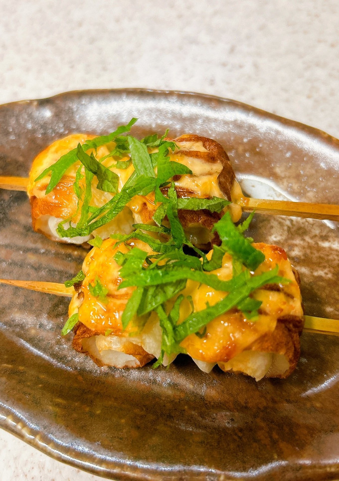 ちくわの明太マヨ焼き串-レシピのメイン写真