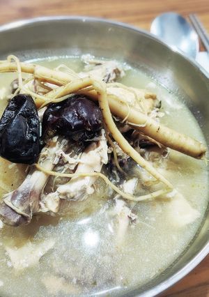 ☆韓国滋養食☆　サムゲタン(参鶏湯)-レシピのメイン写真