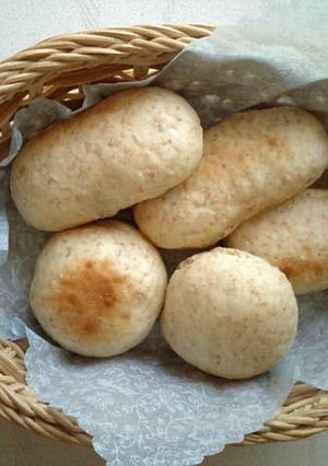 グラハムパン☆トースターで焼いちゃった！-レシピのメイン写真